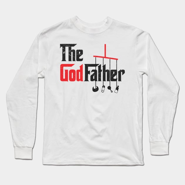 Godfather, gift for godfather Long Sleeve T-Shirt by Cosmic Art